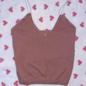 Glitter free people tank top